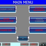 SISTEMA DI CONTROLLO  A PLC - TOUCH SCREEN